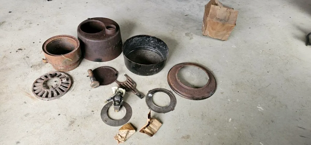 Vintage US army M1941 tentstove - Image 3