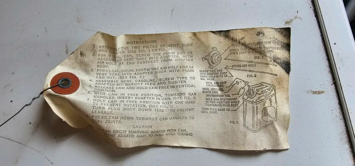 Vintage US army M1941 tentstove - Image 4