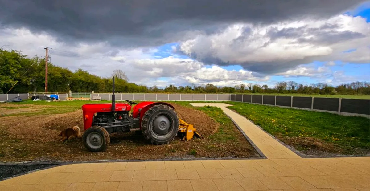 King Kutter II rotovator/tiller for small tractor - Image 1