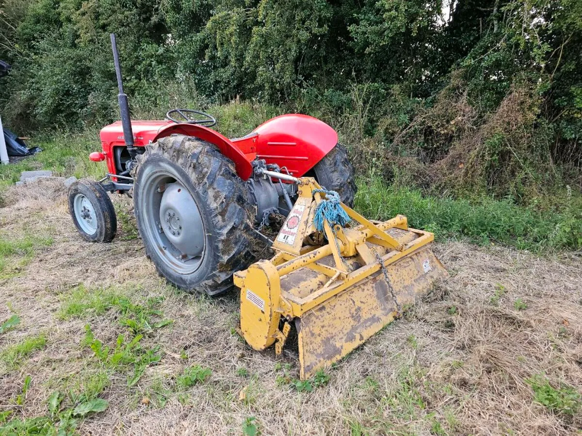 King Kutter II rotovator/tiller for small tractor - Image 2