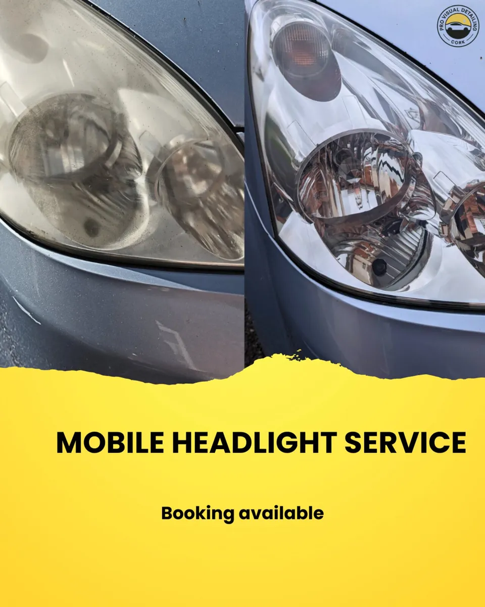 NCT Headlight Fail? Mobile Polish— From €60 | Cork - Image 1