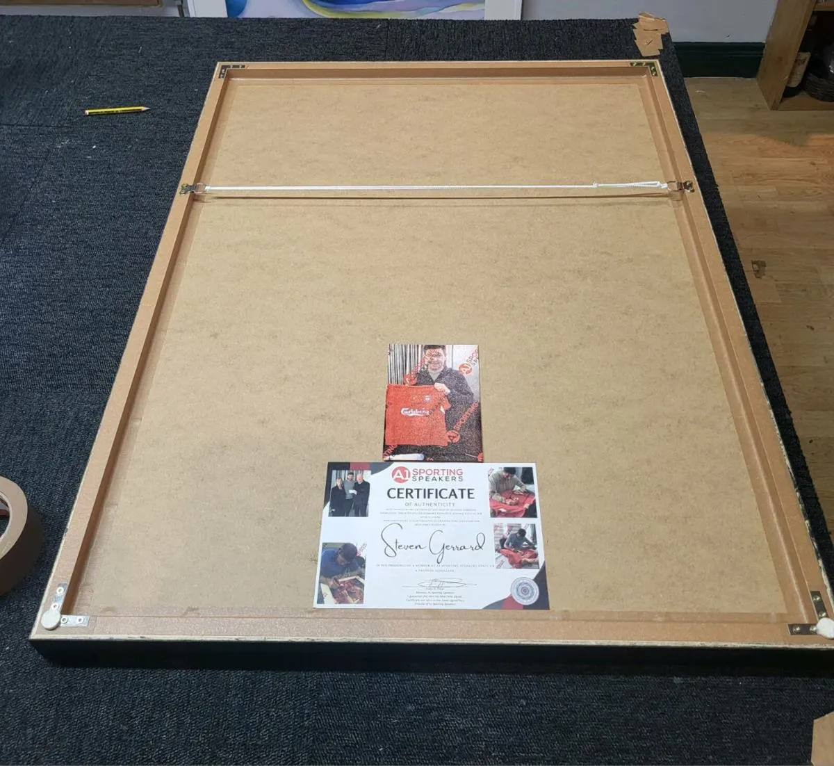 Framed Steven Gerrard Signed Liverpool Shirt - Image 4