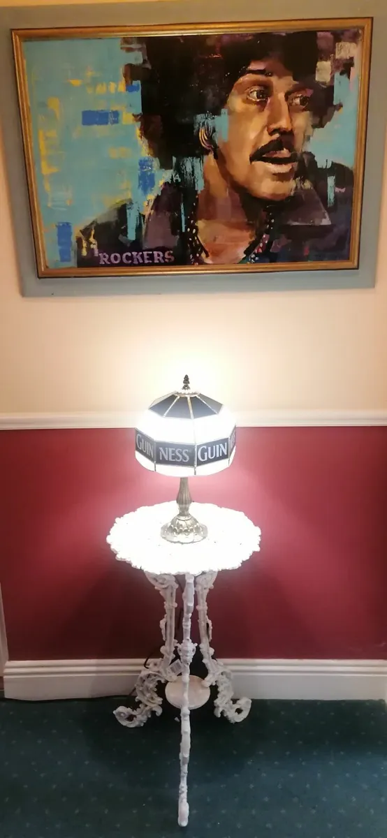 New In The Box Art Deco Guinness Tiffany Lamp - Image 1