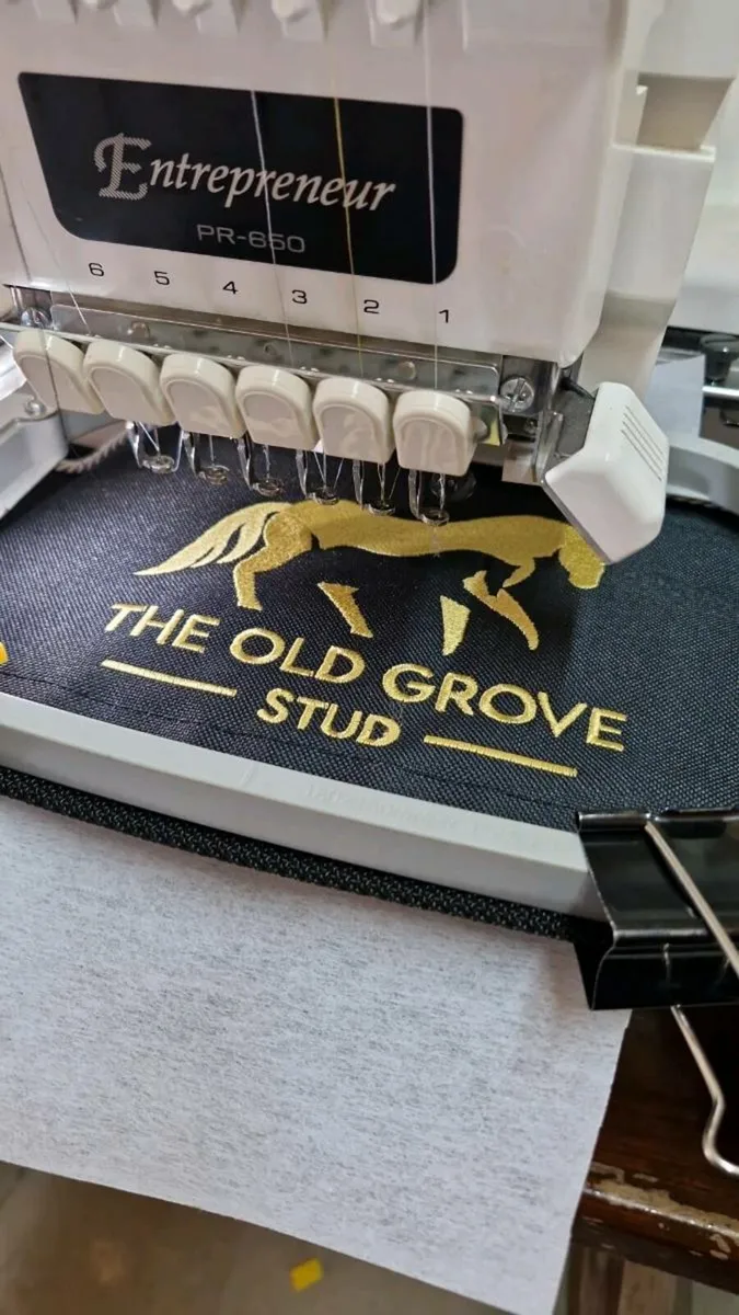 Saddlepad Embroidery - Image 1