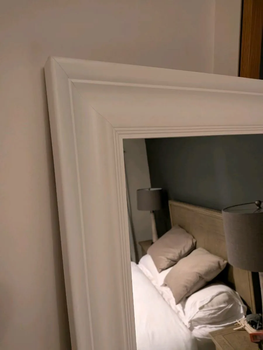 Large white mirror - Image 2