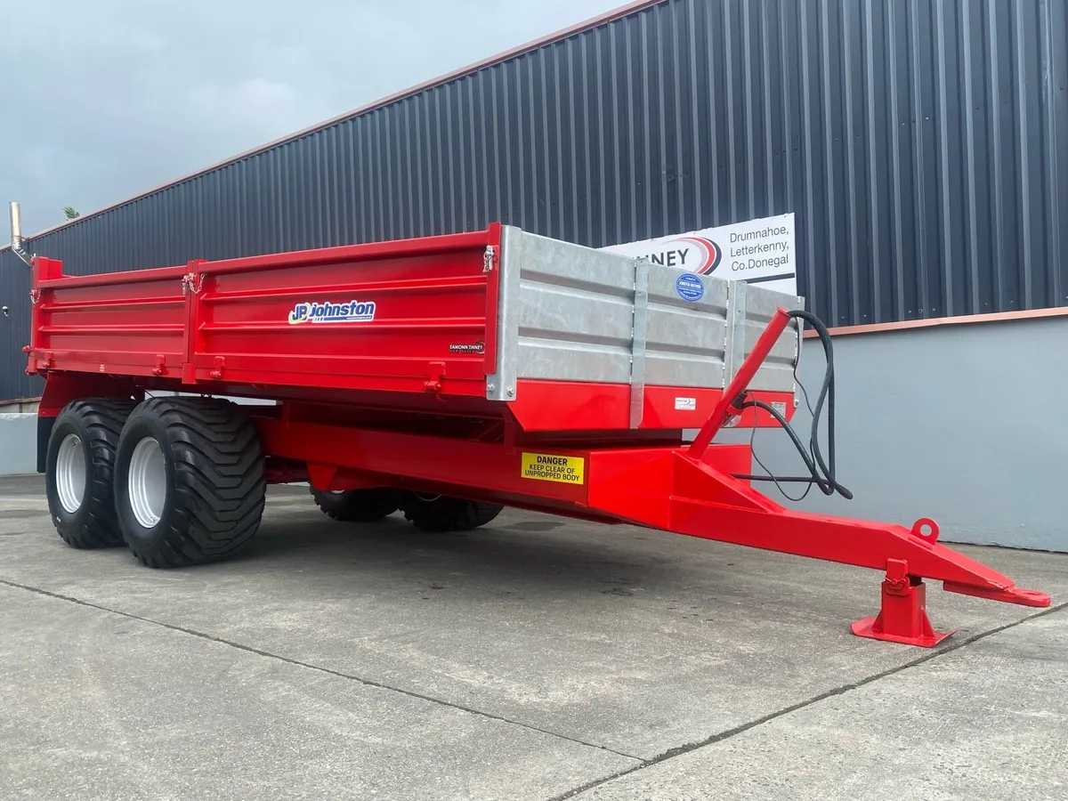 Johnston dropside trailer - Image 3