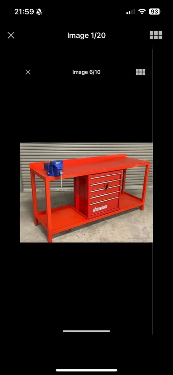 Steel work benches - Image 2
