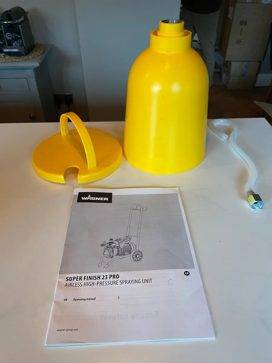 WAGNER Super Finish 23 Pro paint sprayer brand new - Image 3