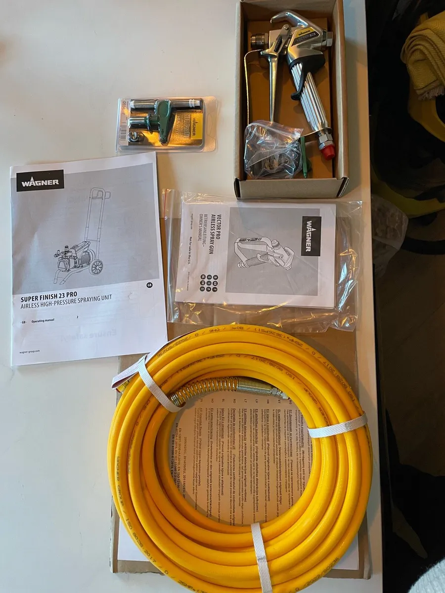 WAGNER Super Finish 23 Pro paint sprayer brand new - Image 4