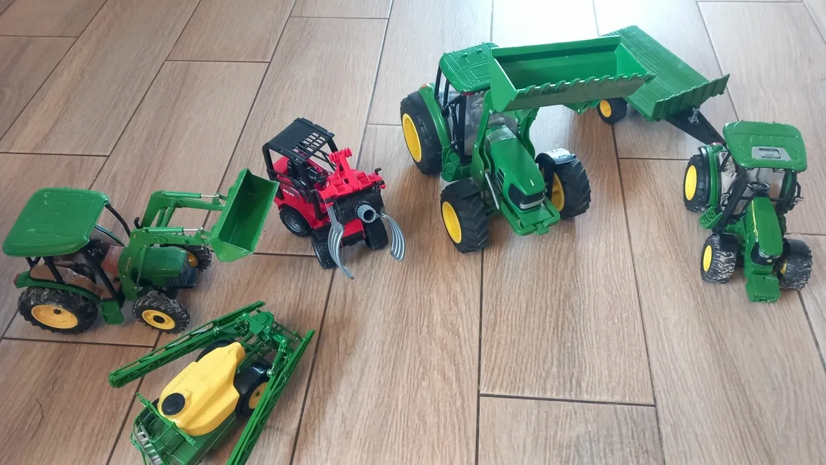 Toy tractors