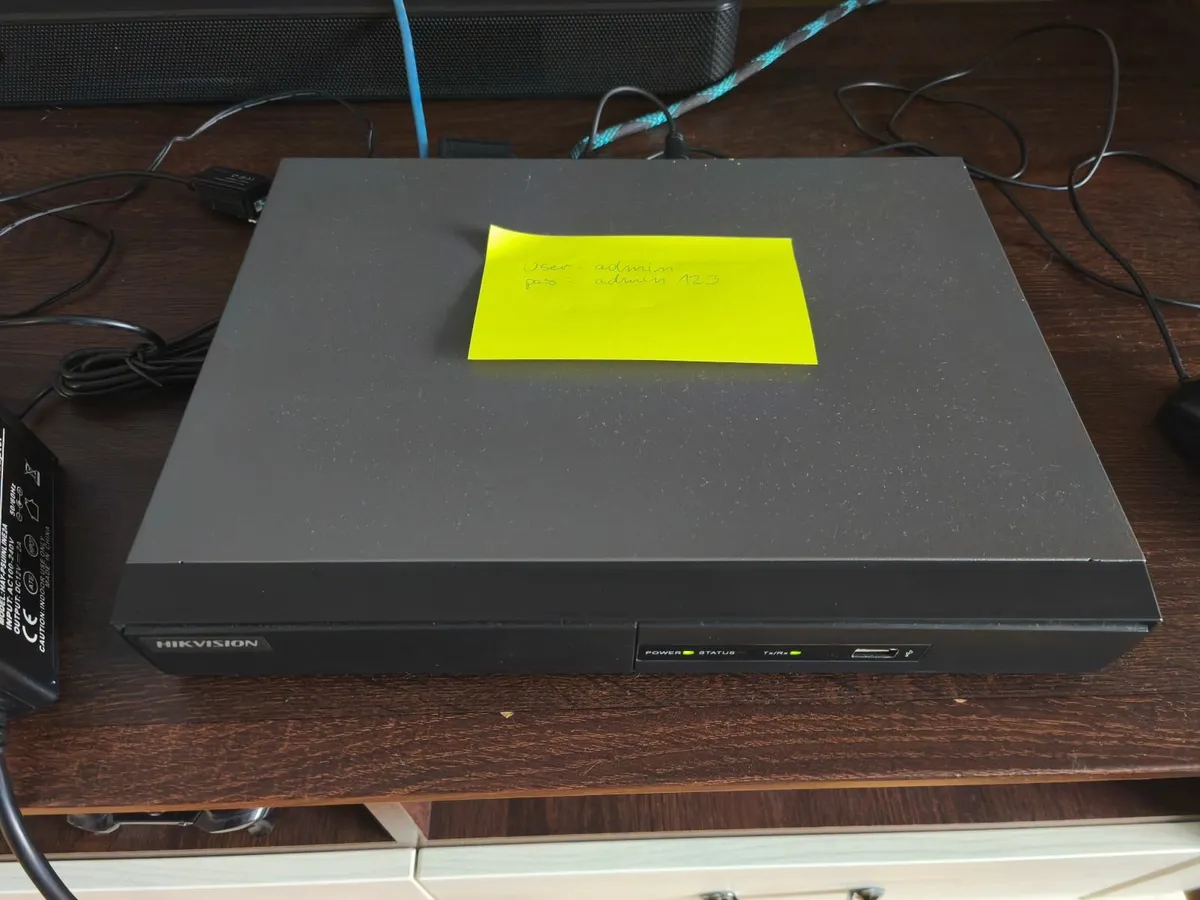 CCTV set HikVision NVR + 4 cameras + accessories - Image 4