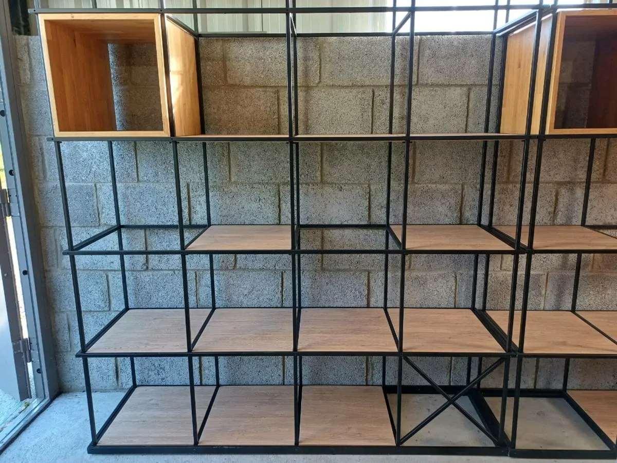 Office Partitions with Wooden Inserts - Image 2