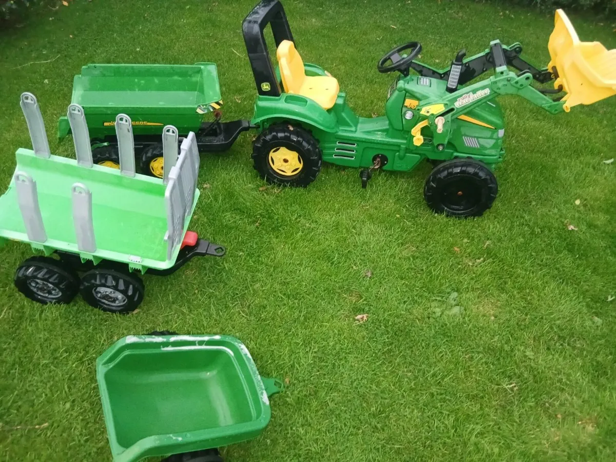 Rolly John Deere  wt Front Loader Large - Image 1