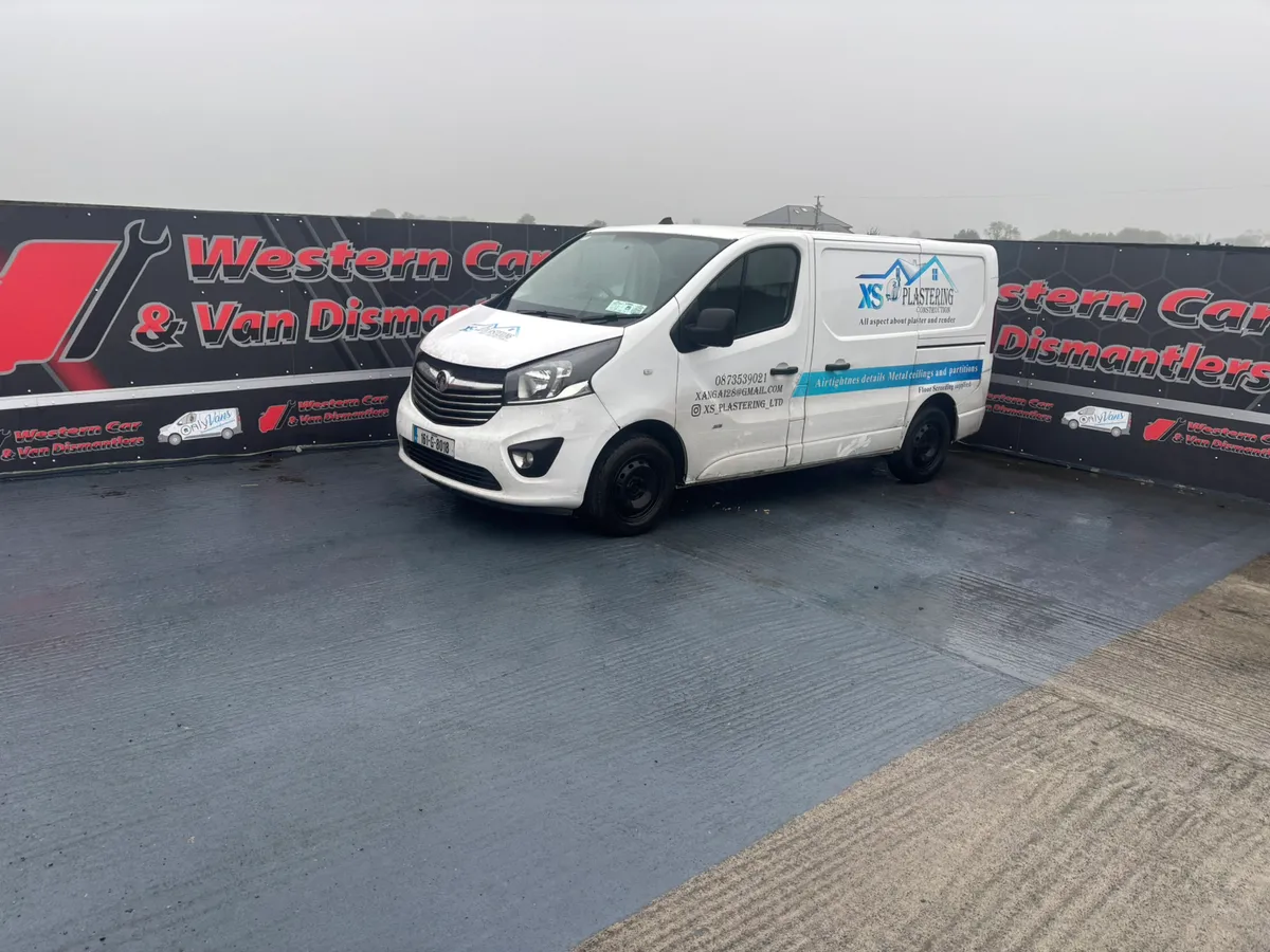 161 Opel vivaro 1,6 dci for dismantling