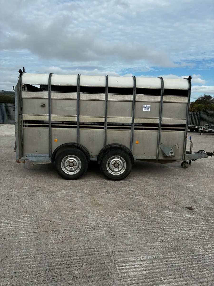 12ft Ifor Williams livestock trailer with decks - Image 4