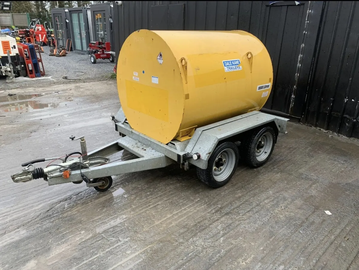 Dale Kane 1000L Diesel Bowser Trailer-Mounted - Image 3