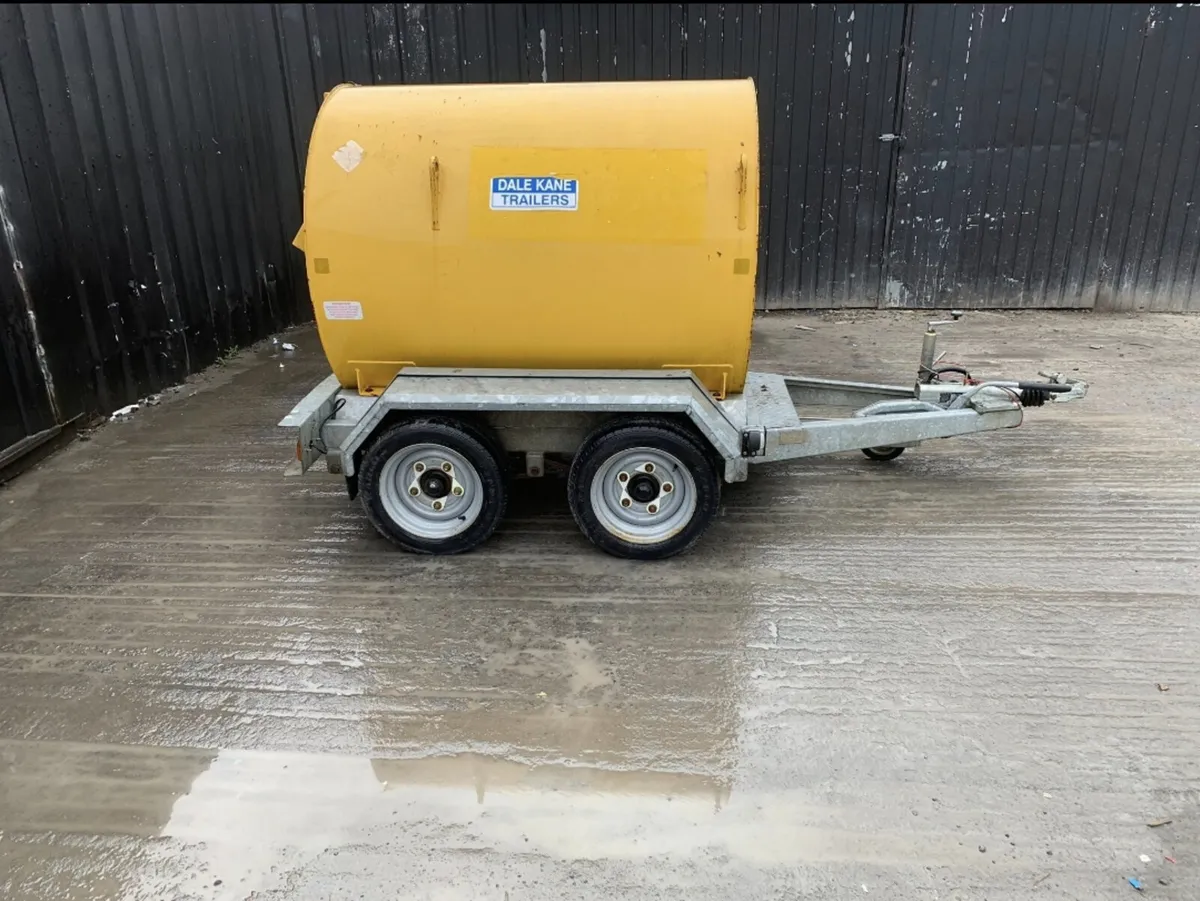 Dale Kane 1000L Diesel Bowser Trailer-Mounted - Image 4