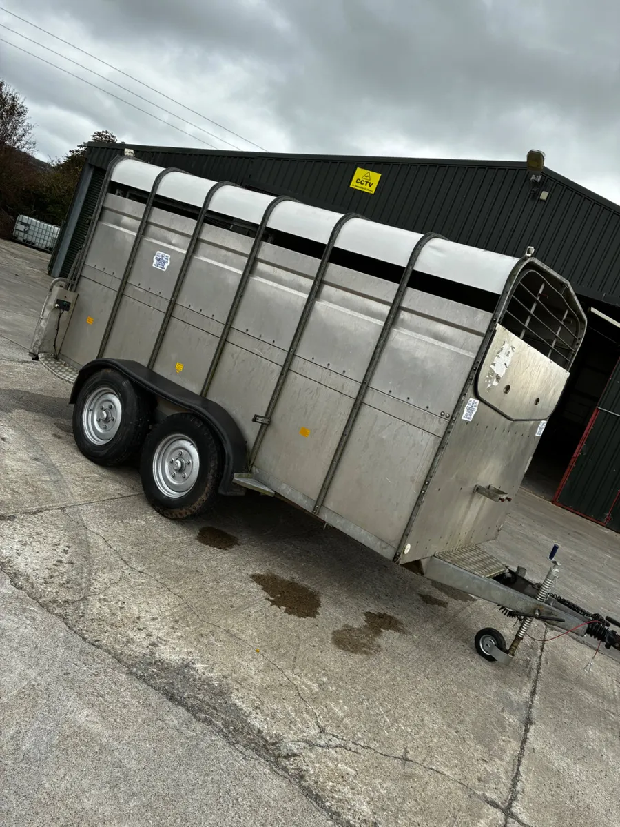 12ft Hudson Livestock Trailer. - Image 1
