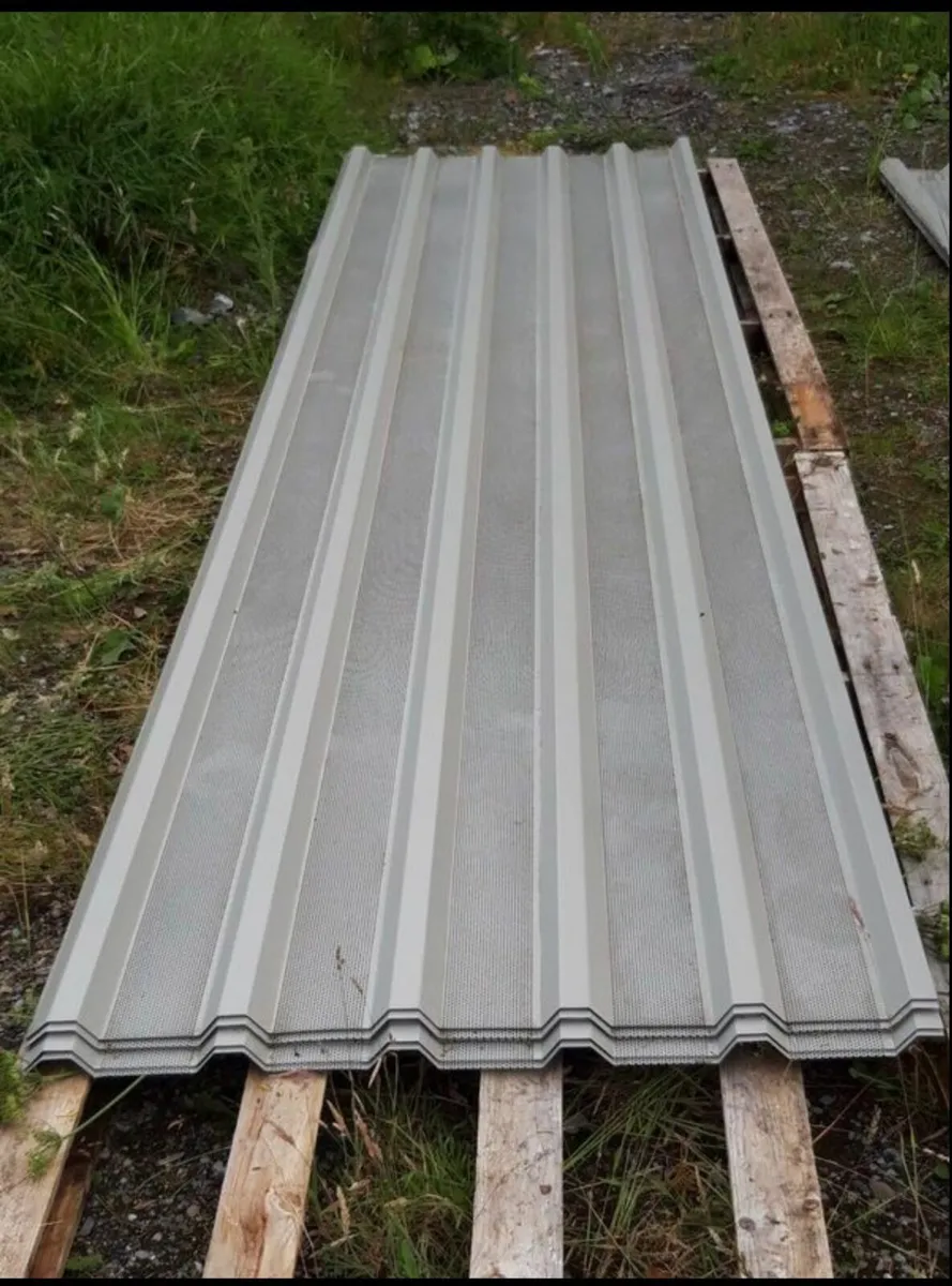 Perforated steel cladding sheets - Image 1