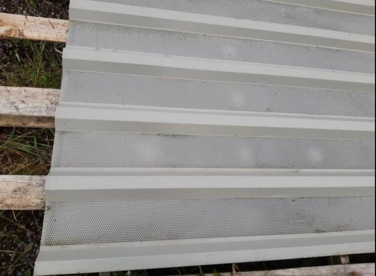 Perforated steel cladding sheets - Image 2