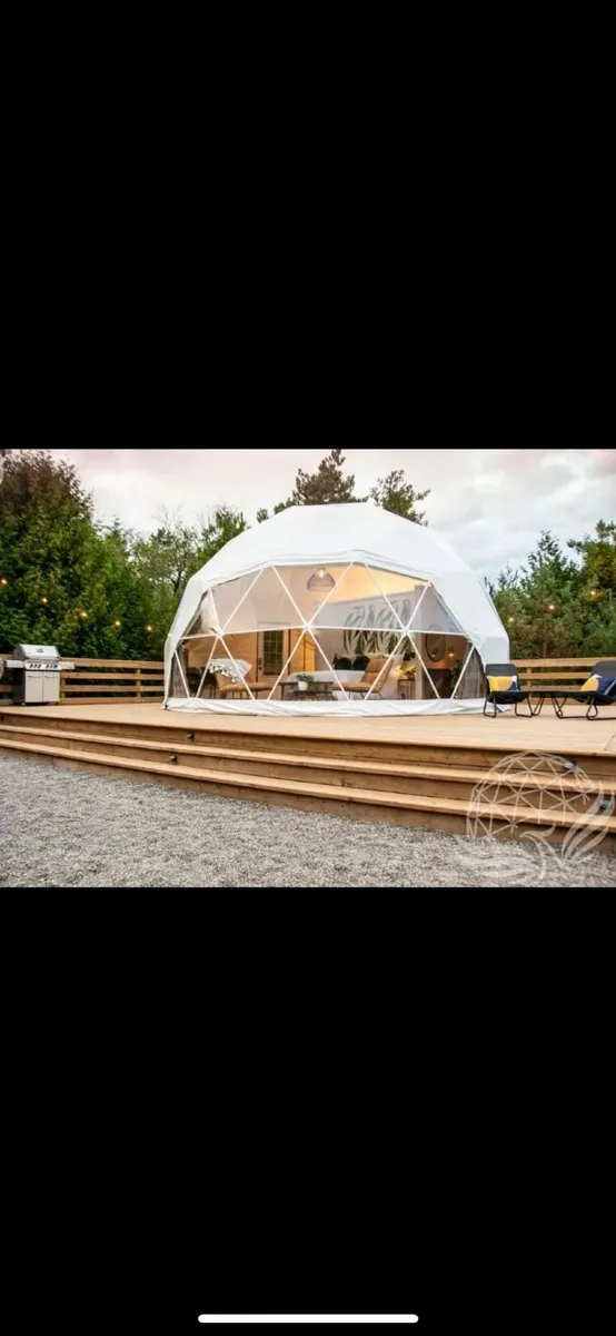 7m geodesic dome - Image 1