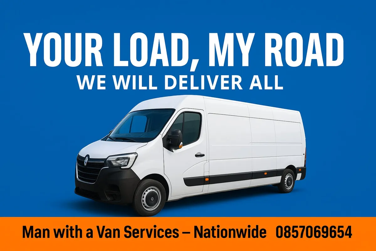 MAN WITH A VAN - Image 1