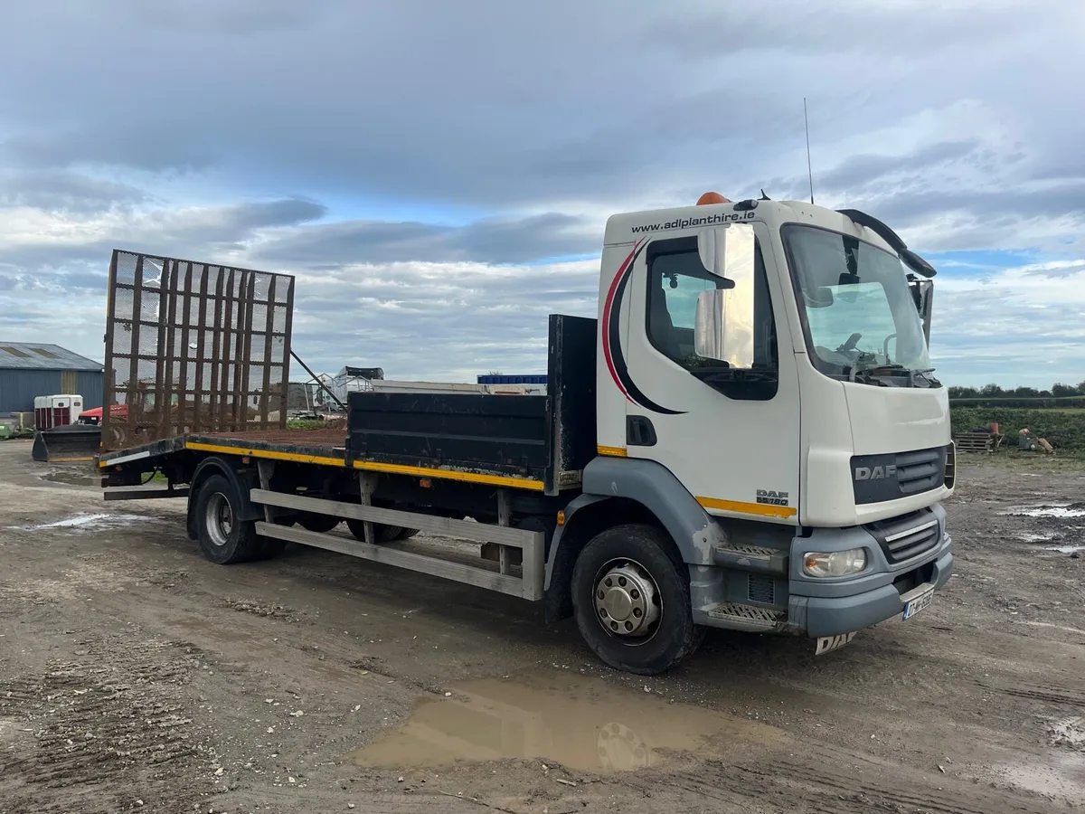 DAF LF 55 14 ton Plant lorry - Image 1