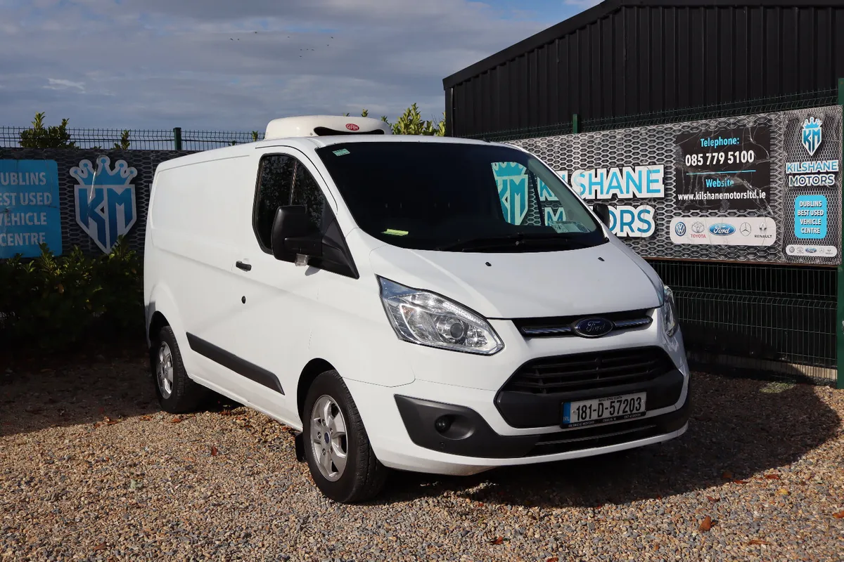 2018 FORD TRANSIT CUSTOM FRIDGE VAN LIMITED - Image 1
