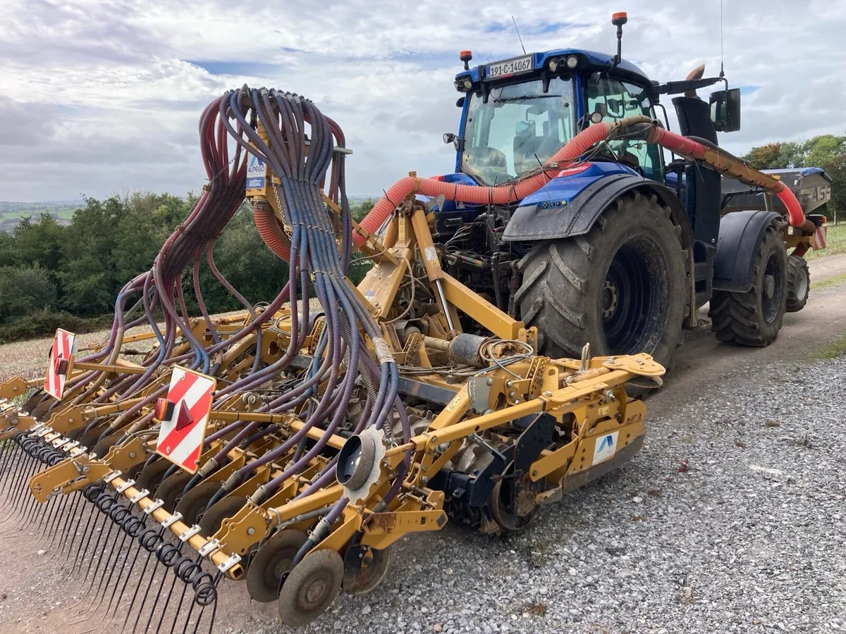 Alpego 4 meter onepass drill power harrow - Image 2