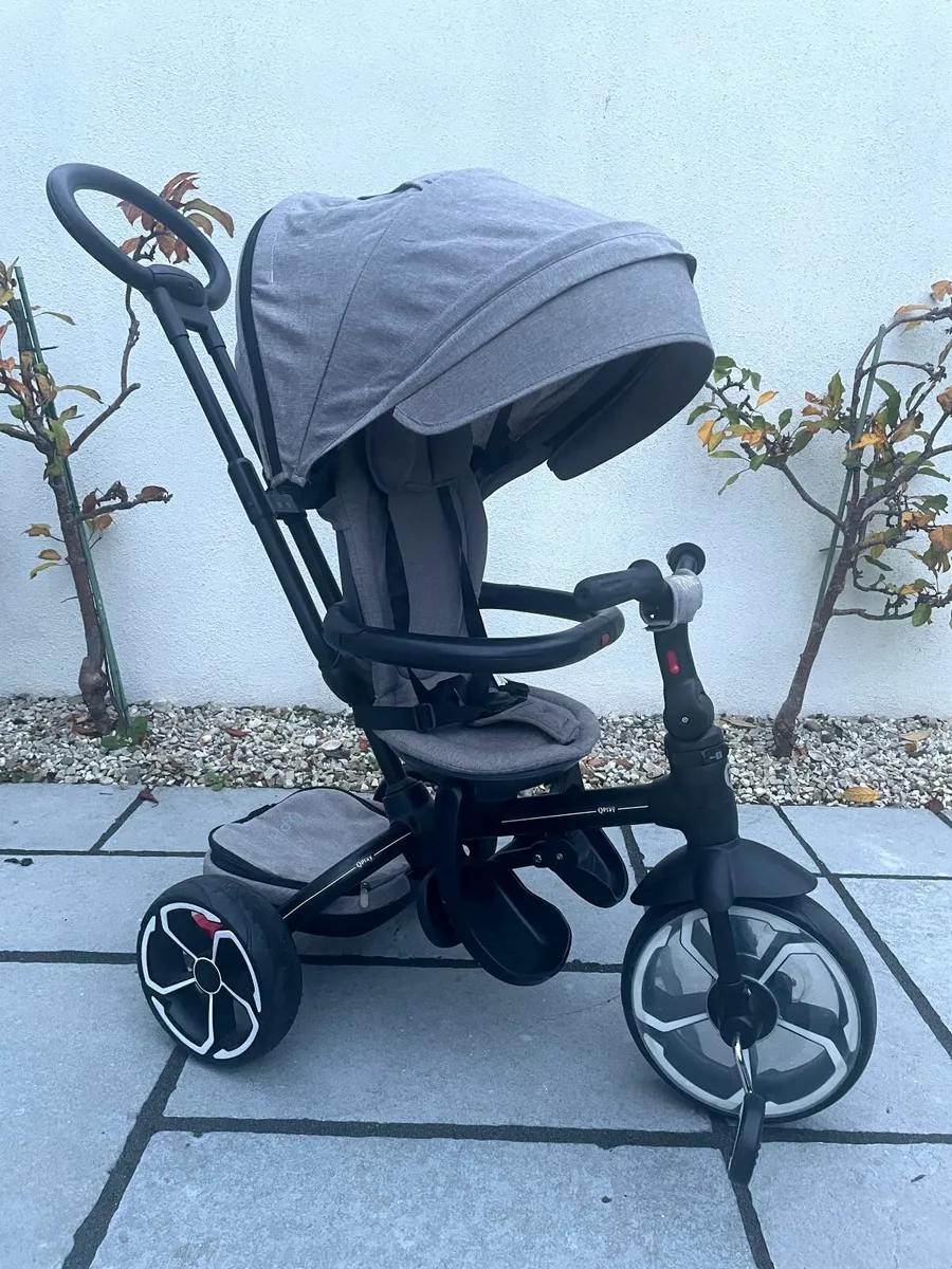 QPlay Prime 6-in-1 Trike Grey - Image 1