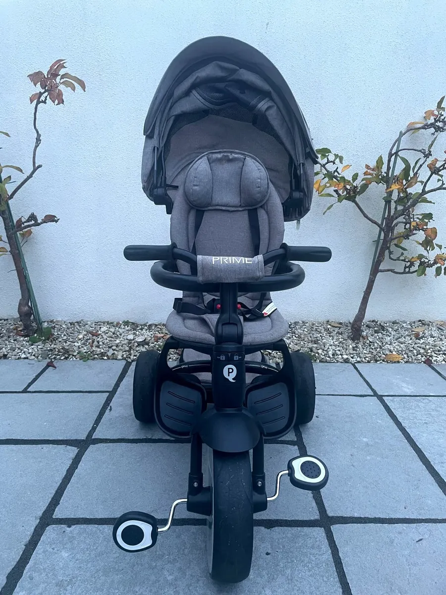 QPlay Prime 6-in-1 Trike Grey - Image 3