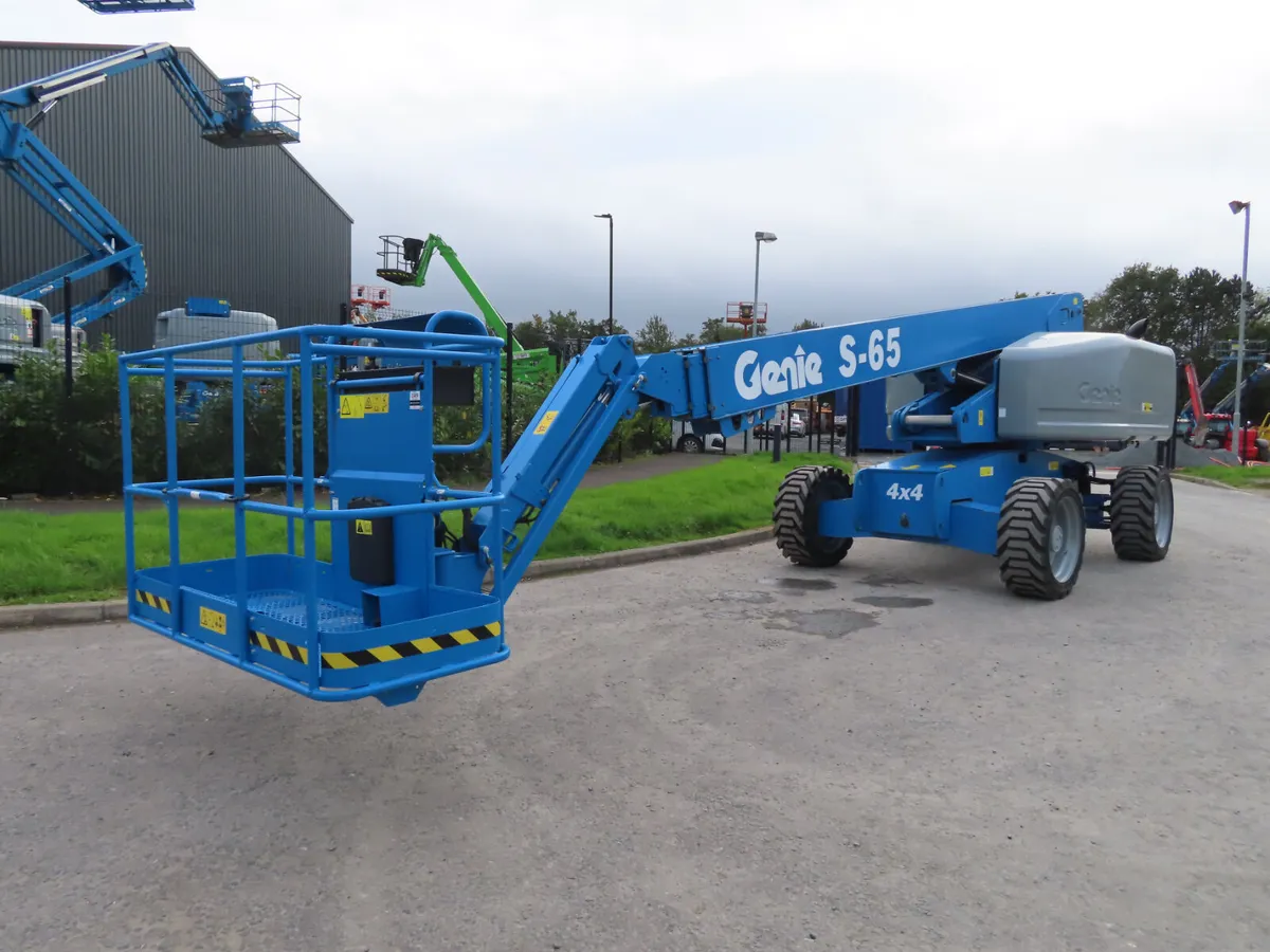 Genie S65 Telescopic Boom Lift YOM 2013 Original! - Image 3