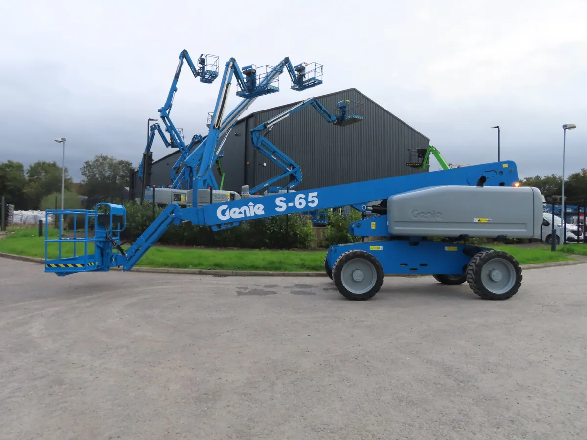 Genie S65 Telescopic Boom Lift YOM 2013 Original! - Image 1