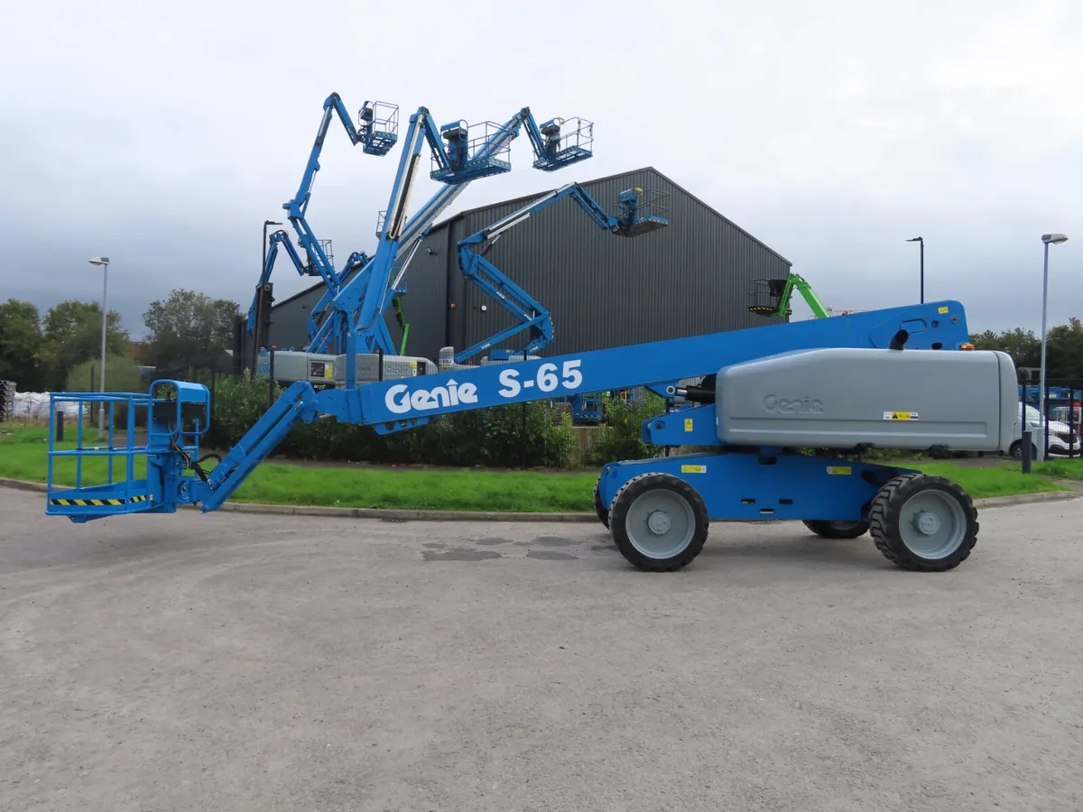 Genie S65 Telescopic Boom Lift YOM 2013 Original! - Image 2