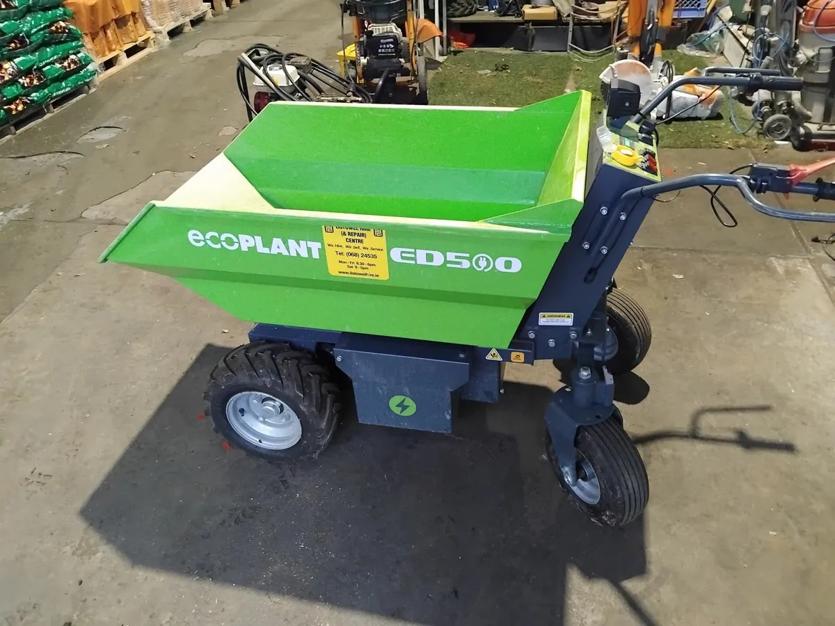 Dumper + Plant Trailer w/ramps - Image 2