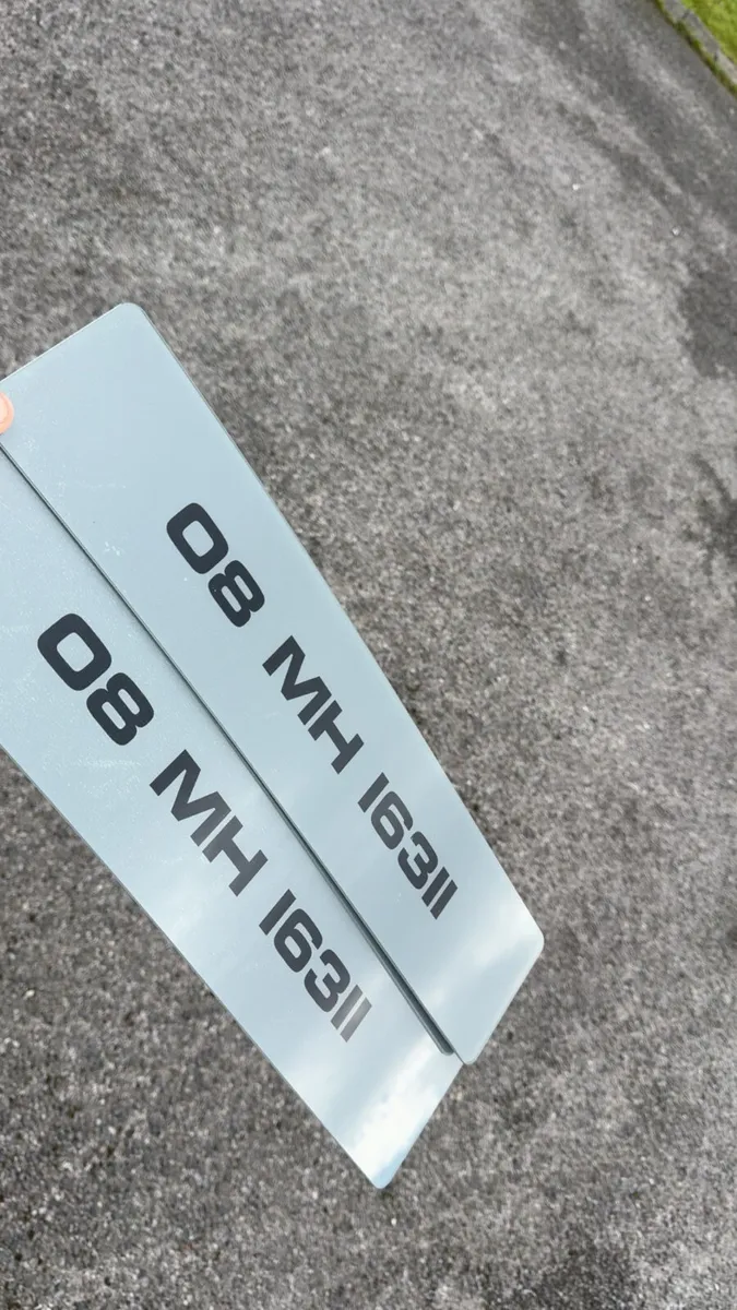 Ultimate gel number plates only €49 pair - Image 2