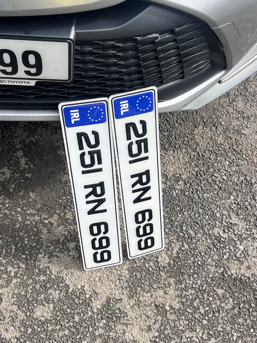 Ultimate gel number plates only €49 pair - Image 4