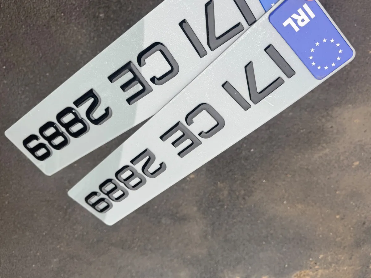 Ultimate gel number plates only €49 pair - Image 3