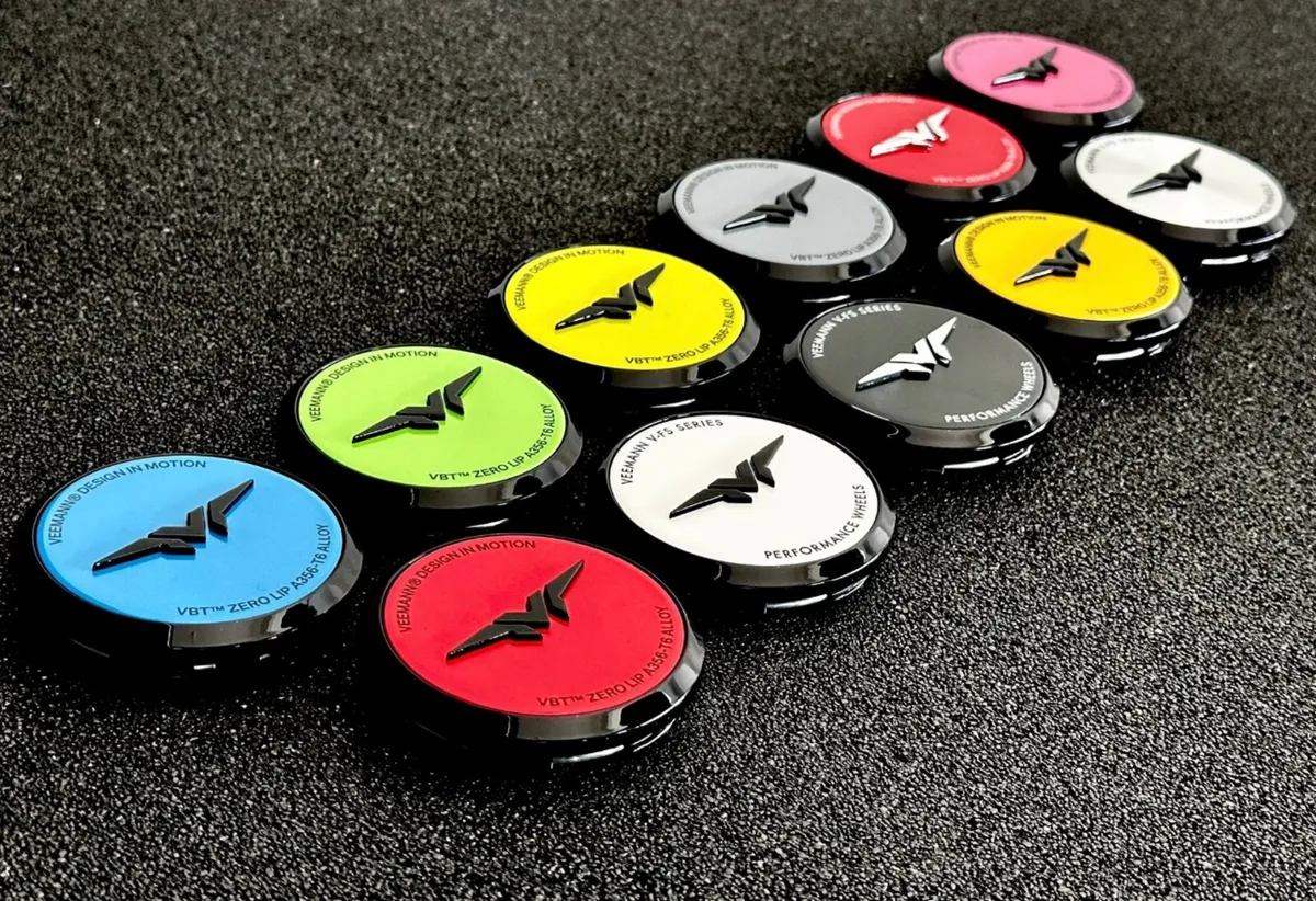 Veemann upgrade coloured caps delivered - Image 1