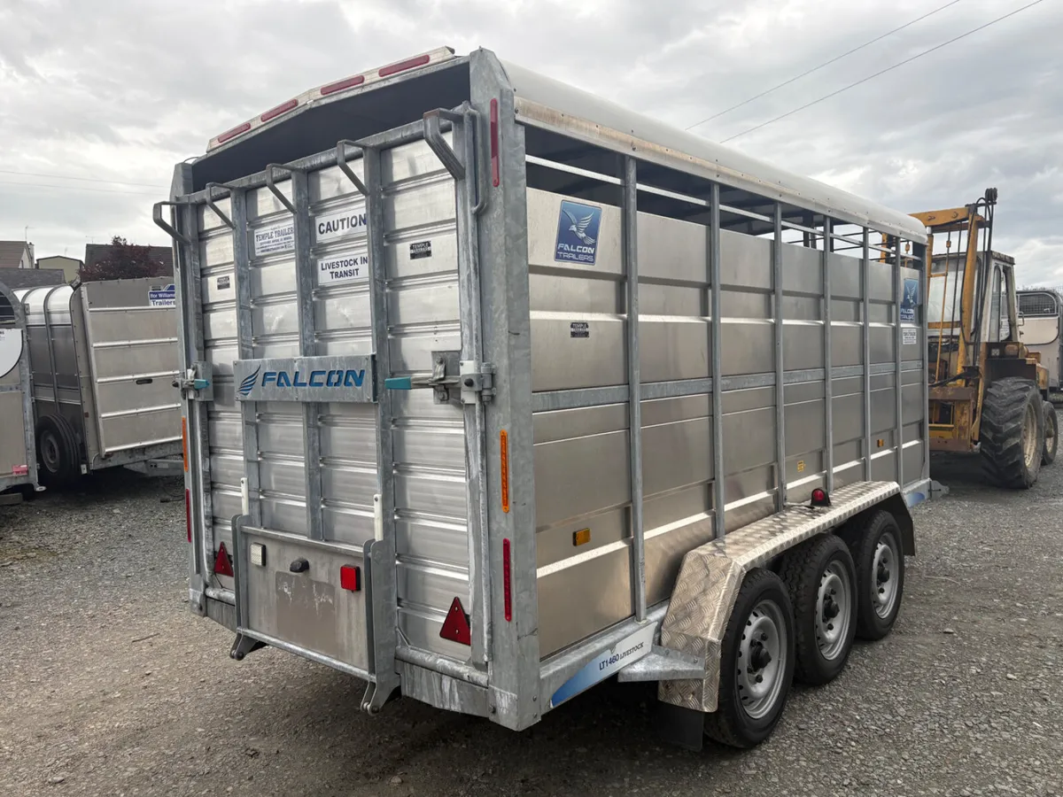 As New Falcon Cattle Trailer - Image 2