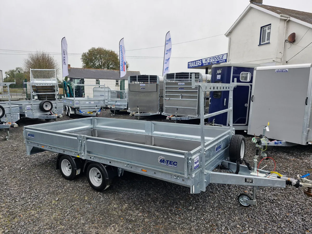 M-TEC  14' x 6'6"  DROPSIDE TRAILERS - Image 3