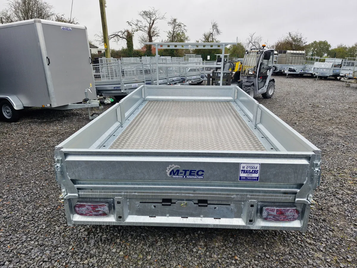 M-TEC   12' x 6'6"  DROPSIDES  TRAILER - Image 3
