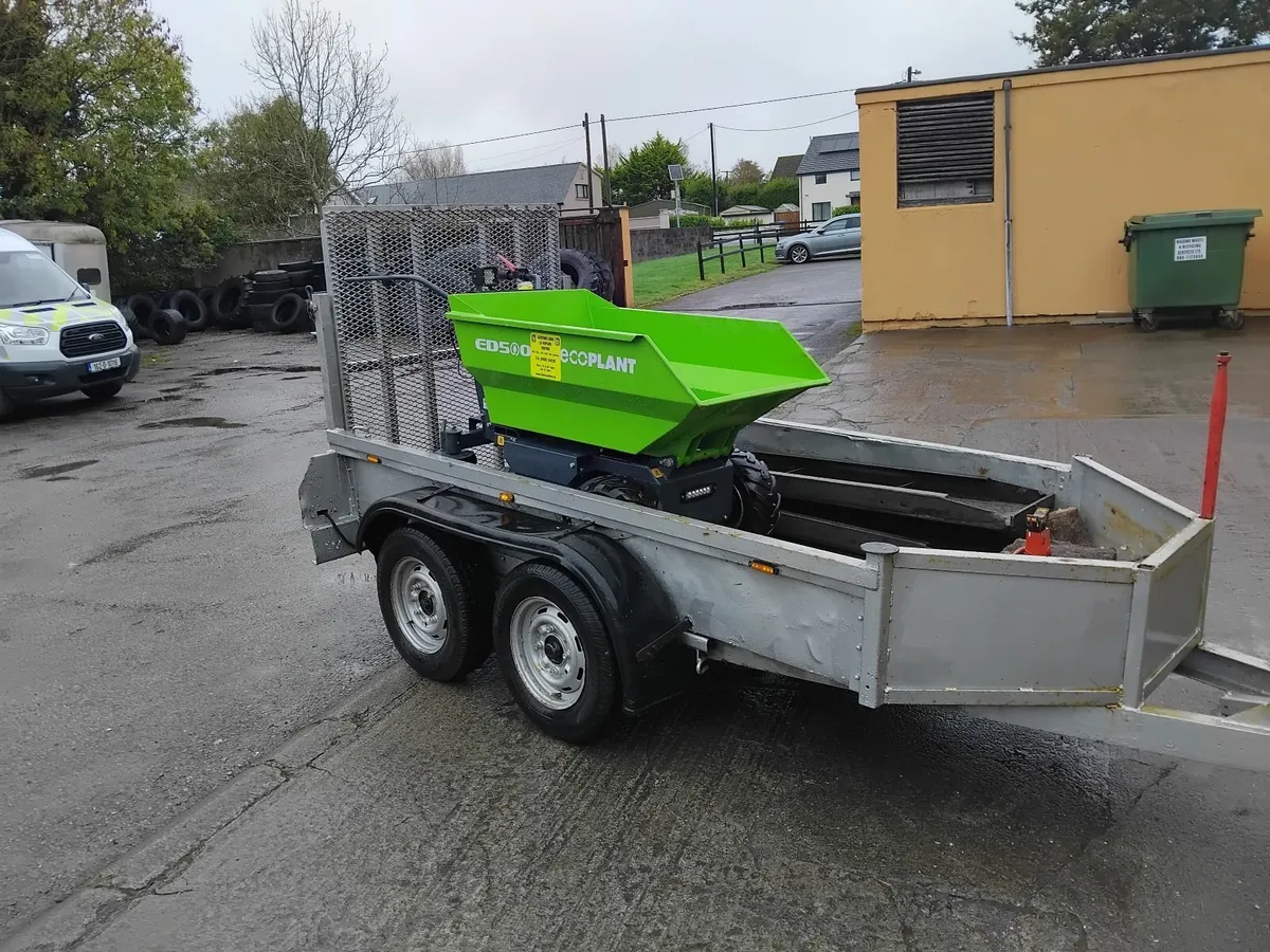 Dumper + Plant Trailer w/ramps - Image 4