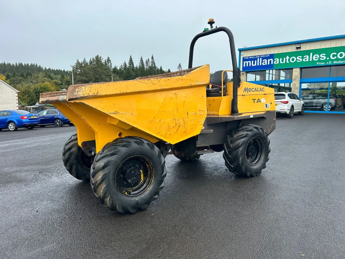 2018 Mecalac 6 Ton Dumper 1400Hrs - MULLANS - Image 1