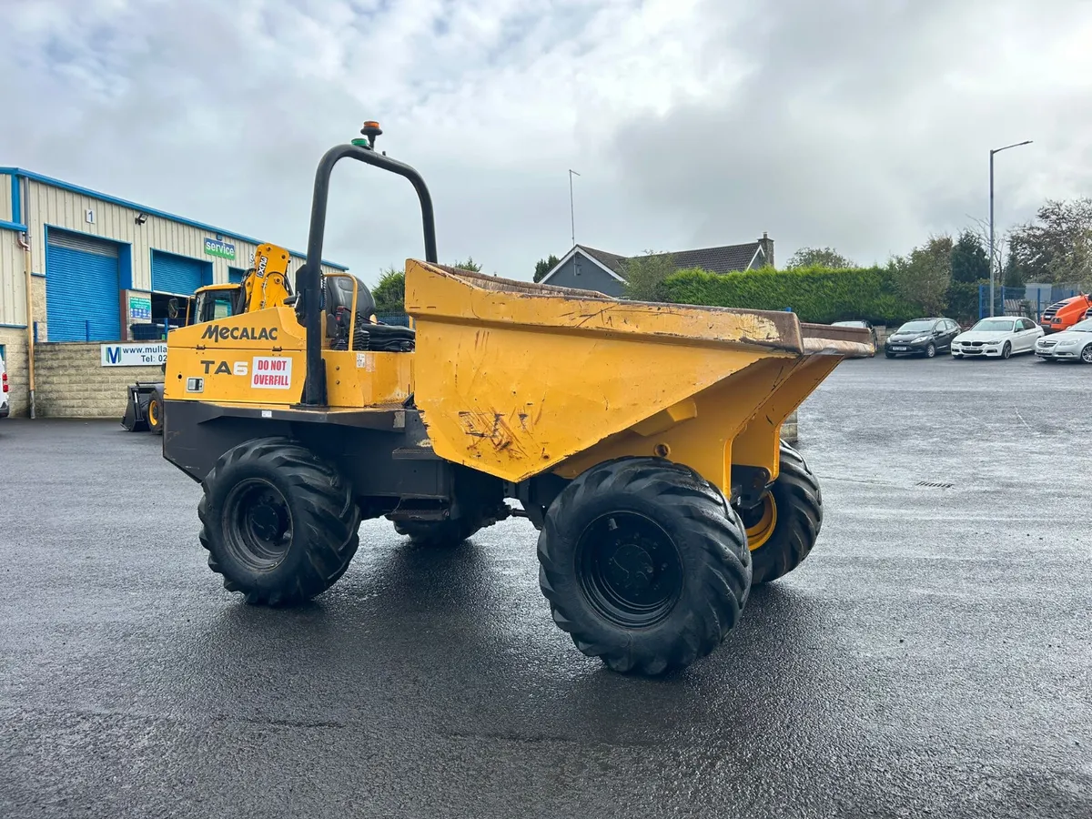 2018 Mecalac 6 Ton Dumper 1400Hrs - MULLANS - Image 2