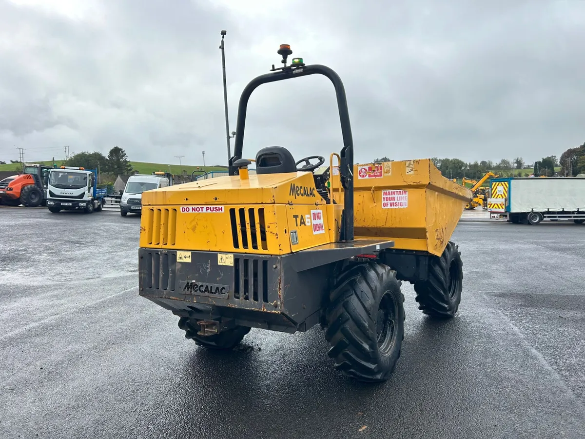 2018 Mecalac 6 Ton Dumper 1400Hrs - MULLANS - Image 3