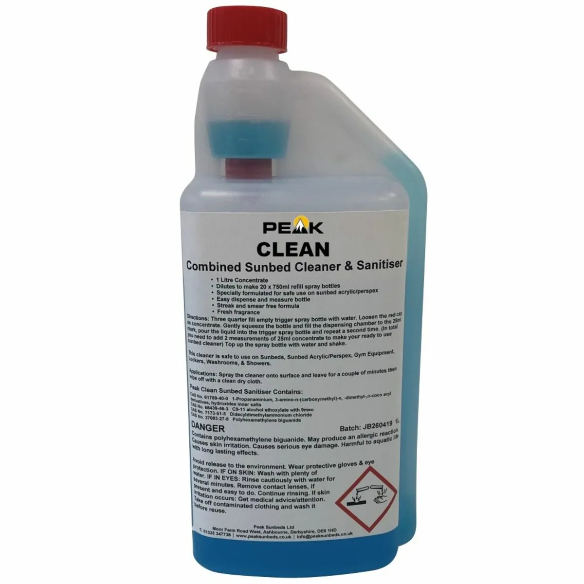 Sunbed Cleaner & Sanitiser - Image 1