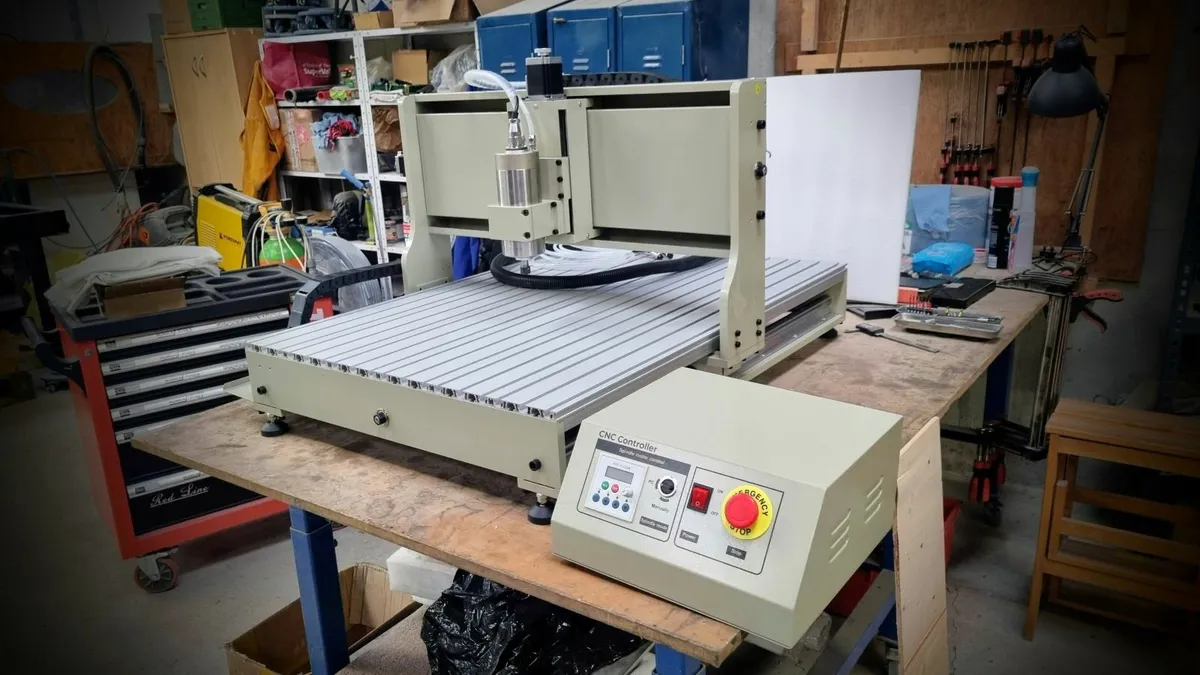 CNC router machine 900x600mm - Image 4