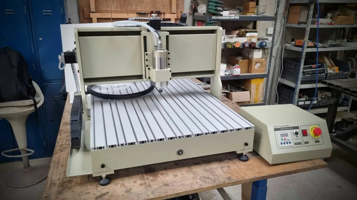 CNC router machine 900x600mm - Image 1
