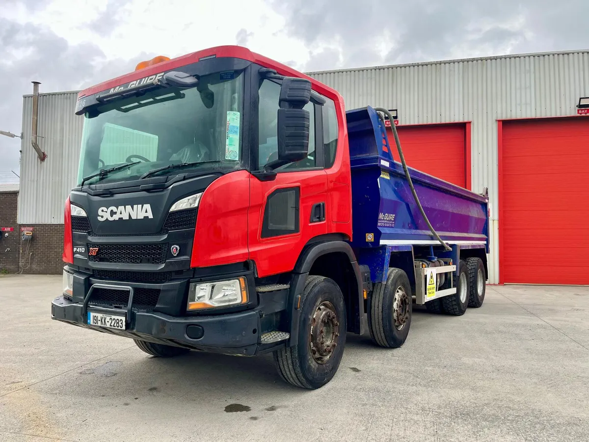 2019 Scania P410 XT 8x4 Tipper - Image 1